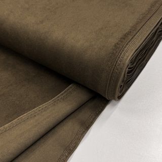 Imitație piele întoarsă SUEDE LUX STRETCH dark brown