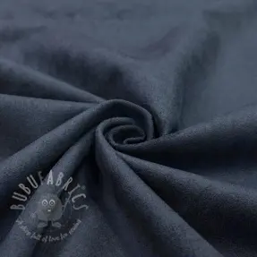 Imitație piele întoarsă SUEDE LUX STRETCH navy