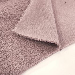 Stofă palton TEDDY dark powder