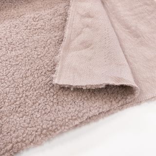 Stofă palton TEDDY powder