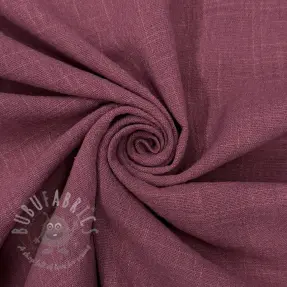 Țesătură din bumbac SLUB WASHED mauve