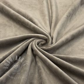 Tesătură elastică din catifea VELVET STRETCH taupe