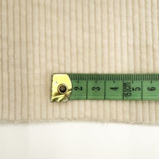 Catifea raiată 6W WASHED STRETCH butter