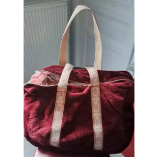 Blăniță artificială SMOOTH bordeaux