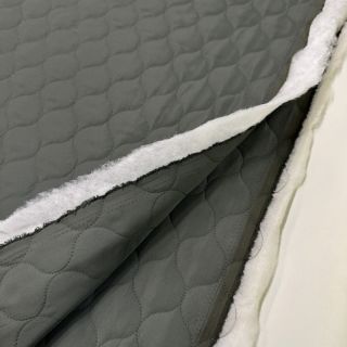 Material textil matlasat Round moss green