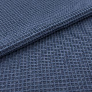 Țesătură din bumbac waffle dark jeans