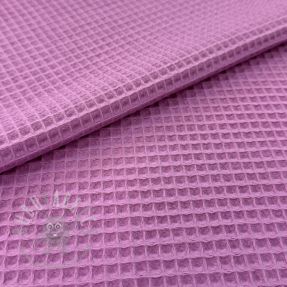 Țesătură din bumbac waffle pink