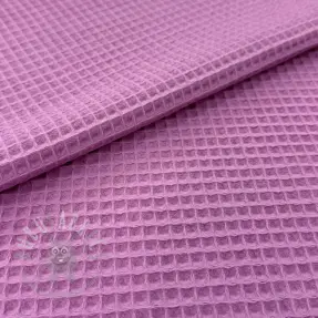 Țesătură din bumbac waffle pink