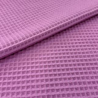Țesătură din bumbac waffle pink