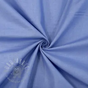 Poplin din bumbac dark sky blue