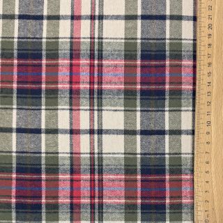 Țesătură din bumbac YARN DYED CHECK BRUSHED pickle